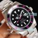 Swiss Replica Rolex Submariner Blaken Pink Lady Stainless Steel Watch 40mm (2)_th.jpg